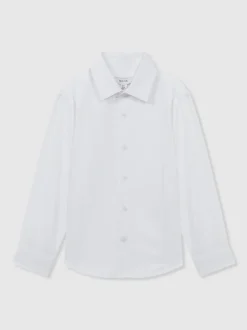 Chemise de dîner coupe slim à plastron texturée Reiss Marcel