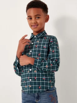Chemise Monsoon à carreaux de Noël