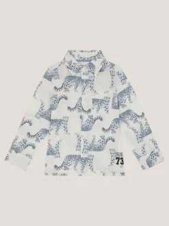 Chemise Monsoon à manches longues imprimé léopard
