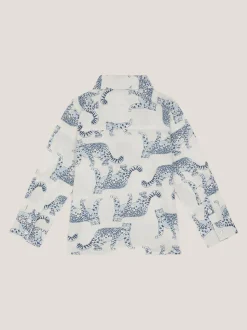 Chemise Monsoon à manches longues imprimé léopard