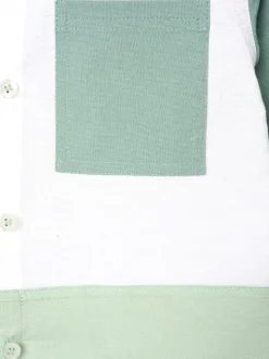 Chemise Oxford Angel & Rocket Jude color block