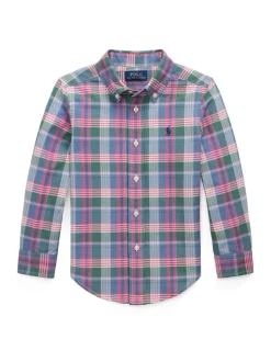 Chemise Polo Ralph Lauren garçon à carreaux