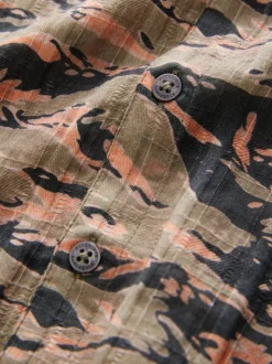 Chemise smALLSAINTS Underground à col ouvert imprimée garçon à manches courtes