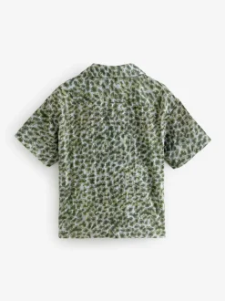 Chemise smALLSAINTS Underground à col ouvert imprimée garçon à manches courtes