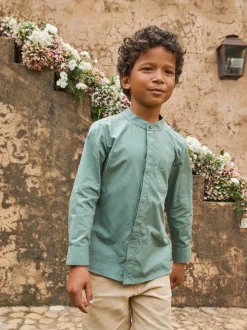 Chemises Angel & Rocket Omar Mandrin Col Smart 100% coton