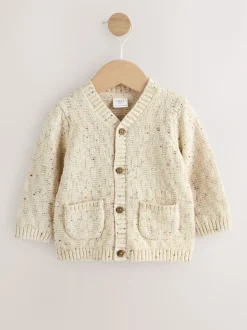 Club du lait naturel brodé - Cardigan Bébé