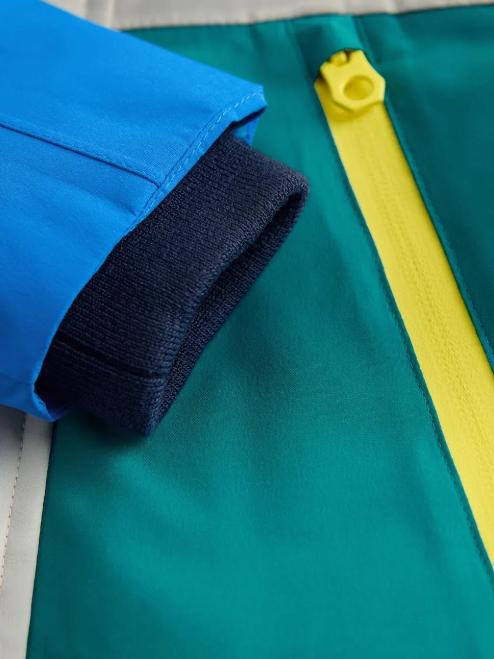 Color-block - Anorak doublé en polaire imperméable (3mois-7ans)
