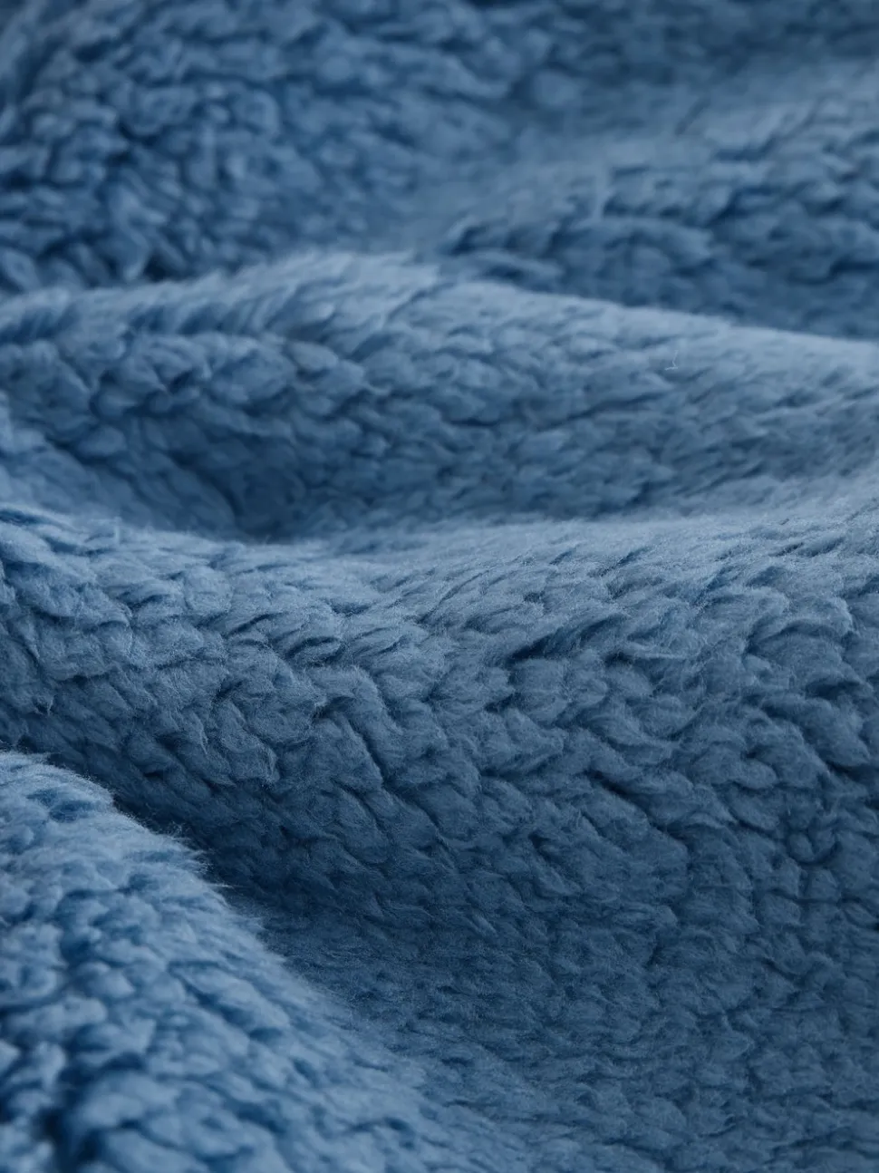 Colorblock bleu/jaune vif - Borg Polaire Shacket (3mths-7yrs)