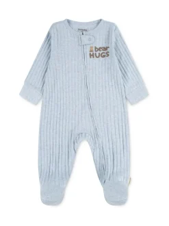 Combinaison de nuit Huggies Bear Hugs bleue côtelée