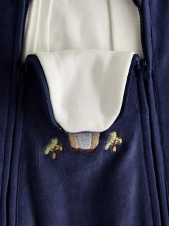 Combinaison JoJo Maman Bébé en velours appliqué