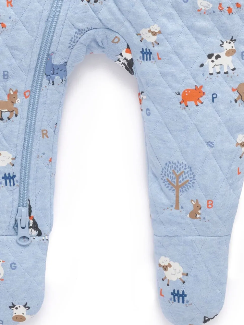 Combinaison Purebaby zippée matelassée