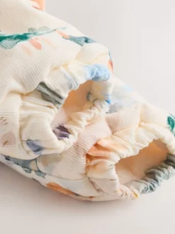 Cordon imprimé Animal bleu Woodland - Combinaison bébé (0mois-2ans)