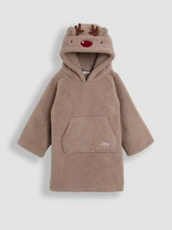 Couverture JoJo Maman Bébé douillette à capuche