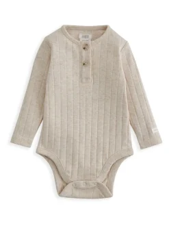 Crème - Mamas & Papas Cream Ensemble body côtelé 100% coton et legging imprimé safari