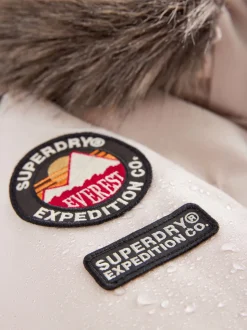Crème - Parka Superdry Everest