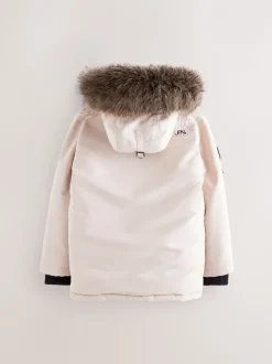 Crème - Parka Superdry Everest