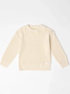 Crème - Pulls GEN Col rond souple