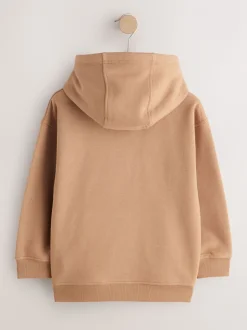 Crâne marron fauve - Sweat-shirt à capuche Signature (3-16ans)