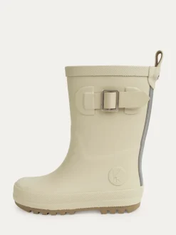 Écru - Bottes de bien-être doublées KIDLY By MORI en coton