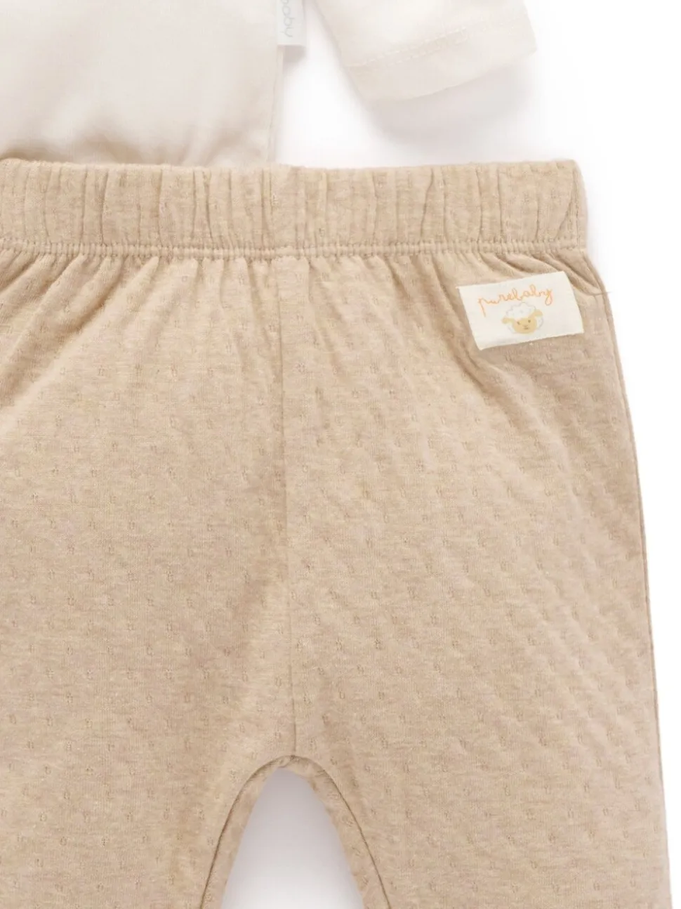 Écru - Ensemble cadeau Purebaby 3 pièces