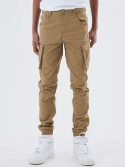 Écru - Pantalon cargo Name It