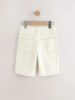 écru - Short en jean authentique large (3-16ans)