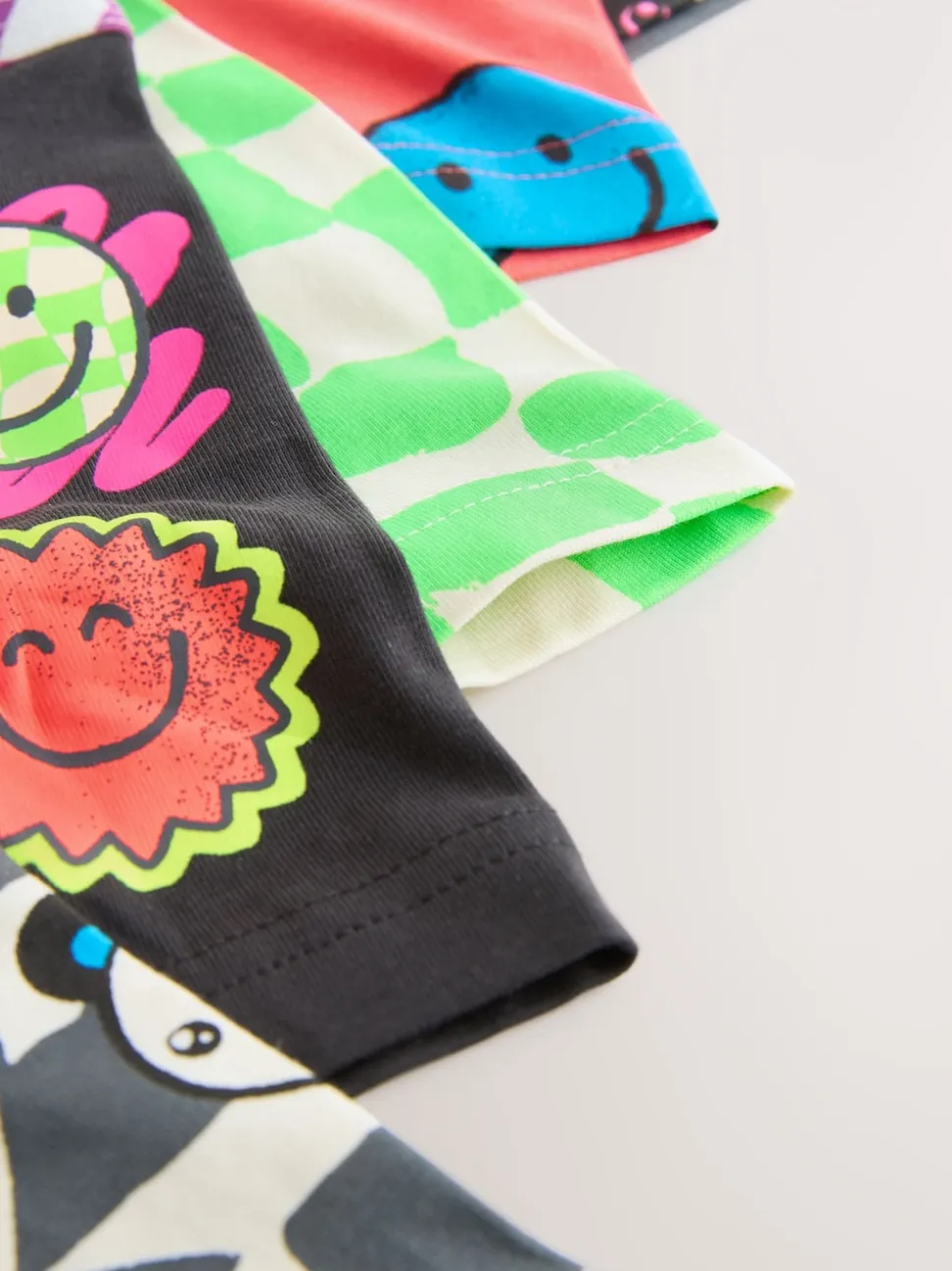 Damier multicolore - Lot de 5 malles à motif junior (1.5-16ans)