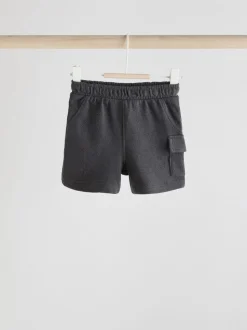 damier Noir et blanc - Jersey 100% coton Bébé Shorts 3 Lot (0mois-2ans)