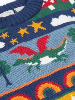 Débardeur Frugi Tavi bleu en maille