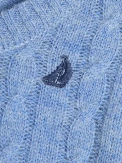 Débardeur JoJo Maman Bébé classique en maille torsadée