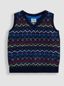 Débardeur JoJo Maman Bébé Fair Isle