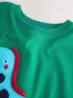 Dinosaure à carreaux rouge/bleu/vert - Lot de 3 pantalons de pyjama tissés à carreaux (9mois-12ans)