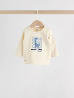 Dinosaure bleu - Ensemble haut et legging bébé 2 pièces (0mois-3ans)