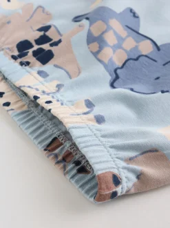 Dinosaure bleu - Ensemble haut et legging bébé 2 pièces (0mois-3ans)