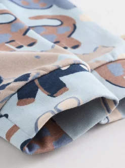 Dinosaure bleu - Ensemble haut et legging bébé 2 pièces (0mois-3ans)