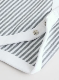 Dinosaure gris - Bodys pour bébés Manches courtes 5 Pack