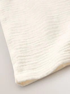 Double toile babeurre - 100% Coton Manches courtes Chemises texturées (3-16yrs)