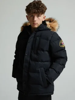 Encre noire - Zavetti Canada Junior Oshawa 3.0 Veste Parka Puffer