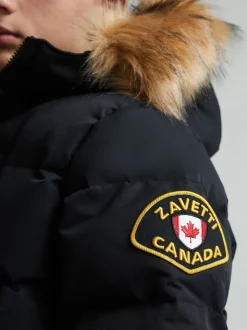 Encre noire - Zavetti Canada Junior Oshawa 3.0 Veste Parka Puffer
