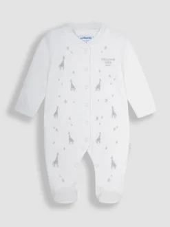 Ensemble 2 pièces dors-bien et veste JoJo Maman Bébé Welcome Little One