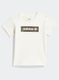 Ensemble bébé adidas Originals Animal t-shirt et short