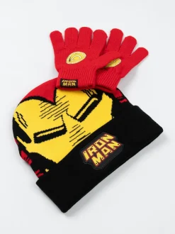 Ensemble bonnet et gants Vanilla Underground Marvel Iron Man