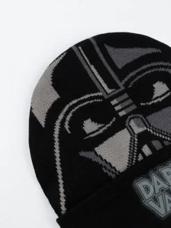 Ensemble bonnet et gants Vanilla Underground Star Wars noir garçon