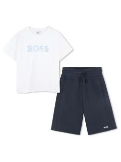 Ensemble BOSS logo à manches courtes et short