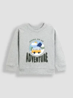 Ensemble cargo JoJo Maman Bébé 2pièces Sweat-shirt et velours côtelé