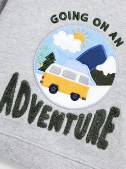 Ensemble cargo JoJo Maman Bébé 2pièces Sweat-shirt et velours côtelé