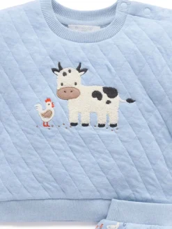 Ensemble de piste matelassée Purebaby