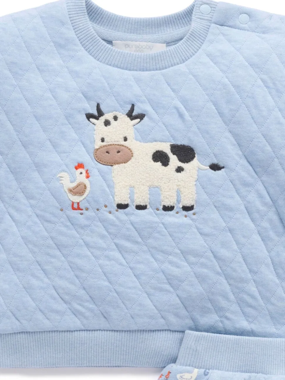 Ensemble de piste matelassée Purebaby