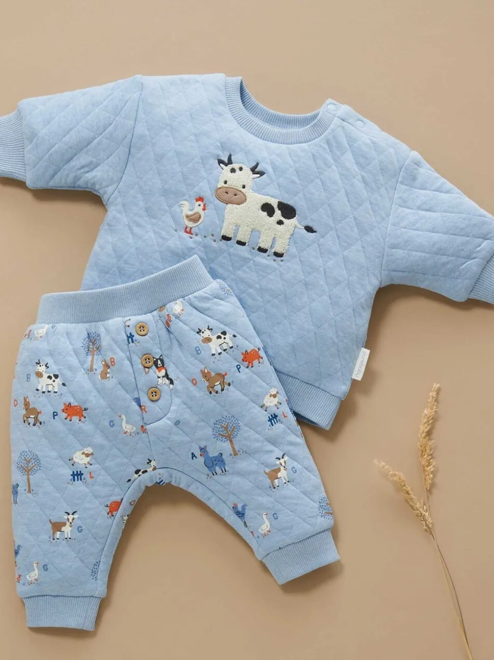 Ensemble de piste matelassée Purebaby