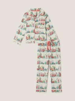 Ensemble de pyjamas longs imprimés dinosaures Monsoon de Londres